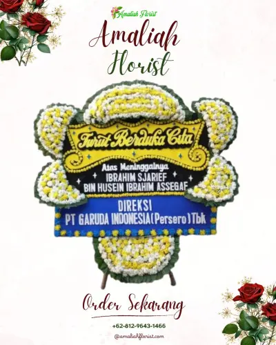 Papan Bunga Duka di Jayamulya